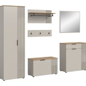 Xonox Combinação de roupeiro - imitação caxemira e imitação caxemira, 250x190x36 cm
