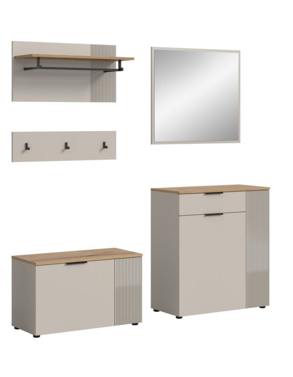 Xonox Combinação de roupeiro - imitação caxemira e imitação caxemira, 175x190x36 cm