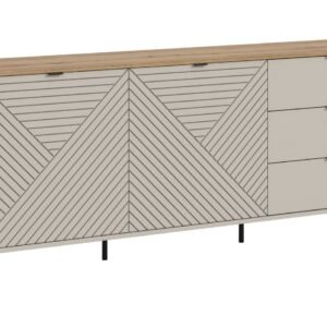Xonox Aparador - imitação caxemira, 184x75x40 cm