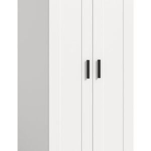 Xonox Roupeiro de 2 portas - branco, 80x195x56 cm