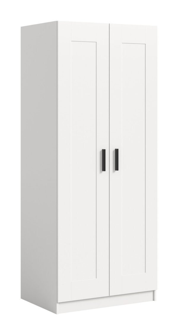 Xonox Roupeiro de 2 portas - branco, 80x195x56 cm