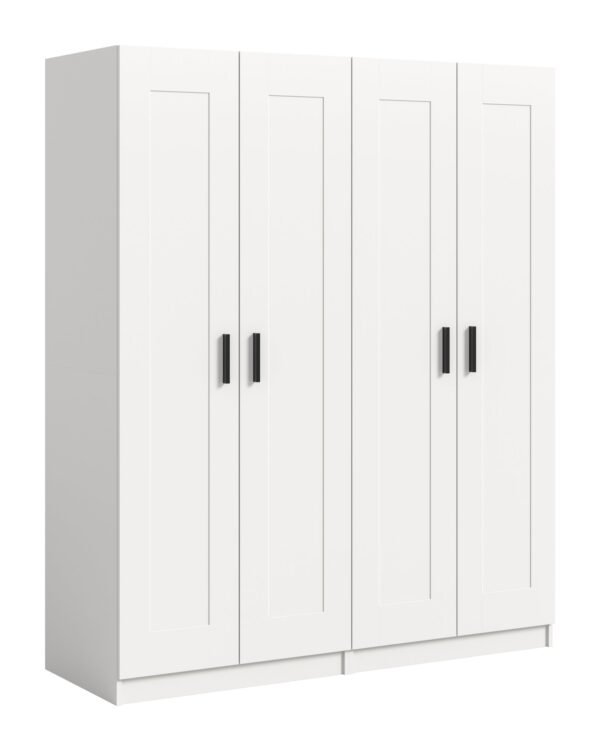 Xonox Combinação de roupeiro - branco, 160x194x56 cm
