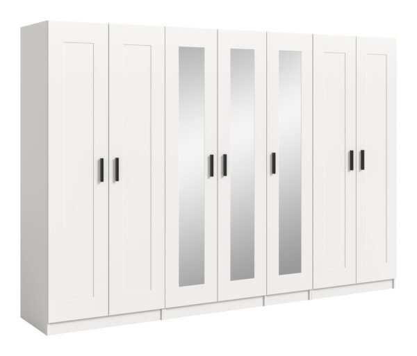 Xonox Combinação de roupeiro - branco, 280x194x56 cm