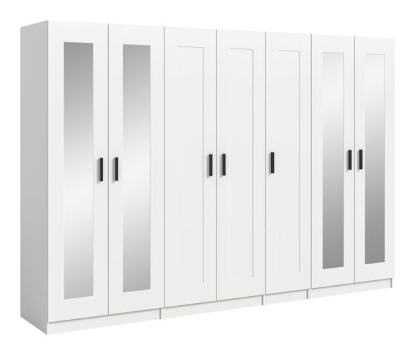 Xonox Combinação de roupeiro - branco, 280x194x56 cm
