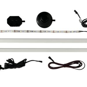 Xonox Perfil de luz pack de 2 60/95 branco frio