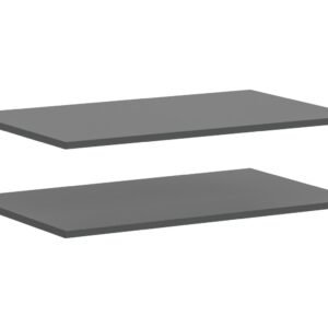 Xonox Conjunto de estantes - antracite, 77x2x48 cm