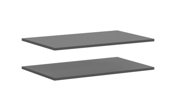 Xonox Conjunto de estantes - antracite, 77x2x48 cm