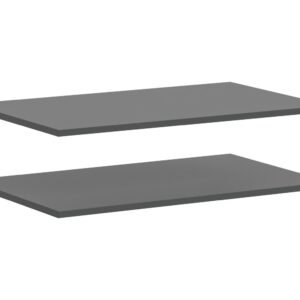 Xonox Conjunto de estantes - antracite, 78x2x48 cm