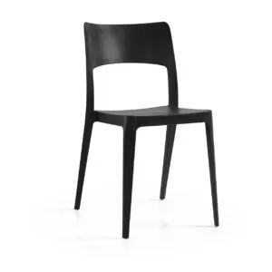 Cadeira Vanity Preto, sem braços - Pack 20 unidades